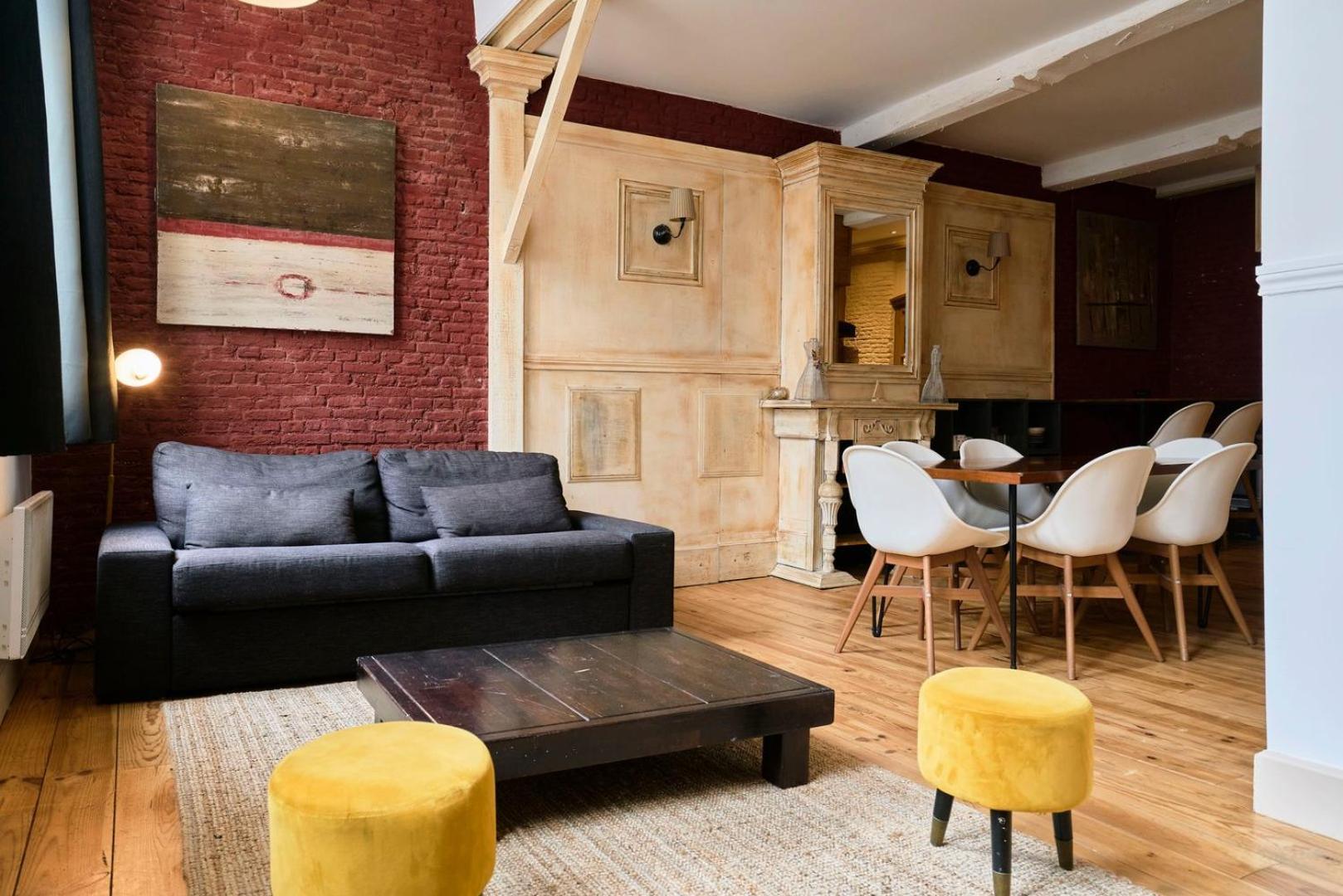 Old Lille Charming Duplex Apartment Luaran gambar